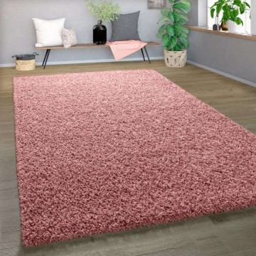 Shaggy szőnyeg Uni pasztell-pink, modell 20279, 120x170cm