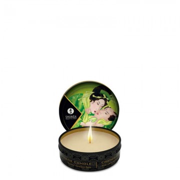 Shunga Mini Massage Candle 30ml/1oz Zenitude / Exotic Green Tea- ...