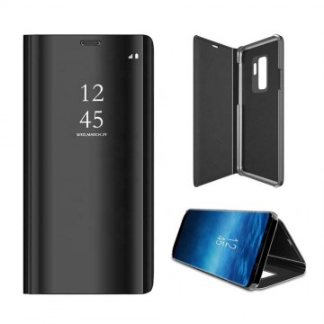 Smart Clear View Samsung A315 Galaxy A31 fekete okos könyvtok