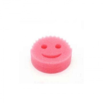 Smiley mosogatószivacs - - Rózsaszín