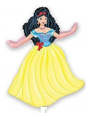Snow White, Hercegnő fólia lufi 36 cm