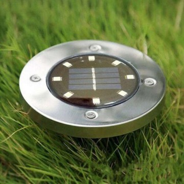 Solar Disc – Napelemes LED lámpa fényérzékelővel
