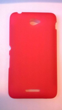 Sony Xperia E4 E2105 piros matt szilikon tok