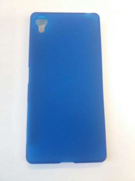 Sony Xperia X kék matt szilikon tok