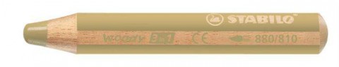 STABILO "Woody 3 in 1" vastag kerek arany színes ceruza
