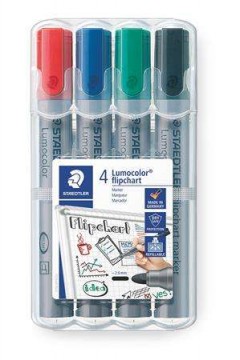 STAEDTLER Flipchart marker, 2 mm, kúpos, STAEDTLER "Lumocolor...