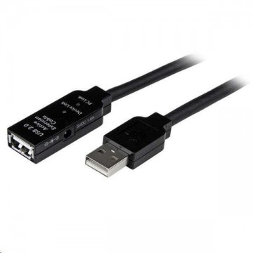 StarTech.com USB hosszabbító kábel fekete (USB2AAEXT20M)