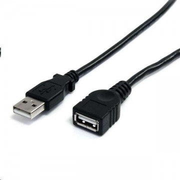 StarTech.com USB hosszabbítókábel fekete (USBEXTAA3BK)