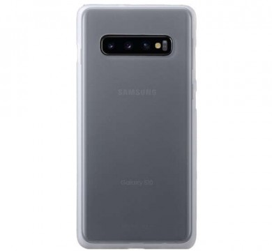 Szilikon telefonvédő (matt) ÁTLÁTSZÓ Samsung Galaxy S10 (SM-G973)