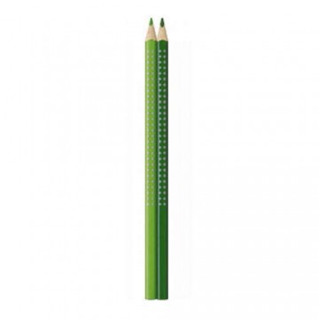 Színes ceruza Faber-Castell Grip 2001 sötétzöld