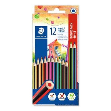 Színes ceruza készlet, hatszögletű, STAEDTLER "Noris Colour...