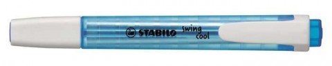 Szövegkiemelő, 1-4 mm, STABILO "Swing Cool", kék