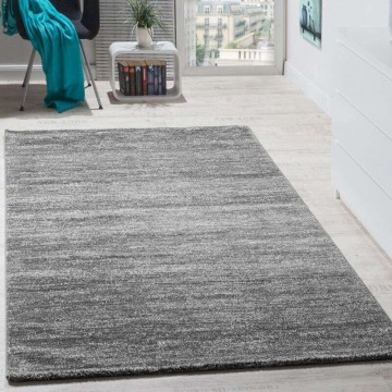Szürke modern nappali szőnyeg, modell 20271, 70x250cm