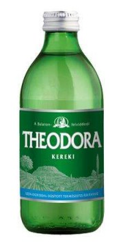 Theodora Kereki szénsavas 0,33 l természetes üveges ásványvíz