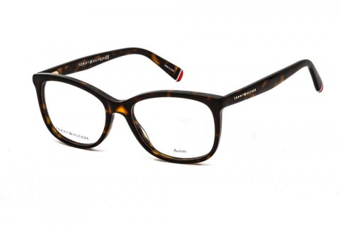 Tommy Hilfiger Th 1588 szemüvegkeret sötét barna / Clear lencsék...