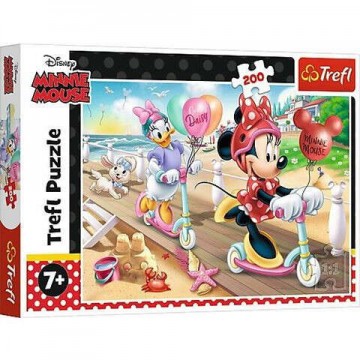 Trefl Daisy és Minnie a tengerparton 200db-os puzzle (13262T)