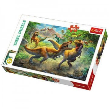 Trefl Harcoló Tyrannosauruszok 160db-os puzzle (15360)