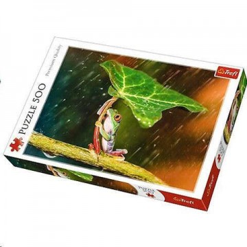 Trefl Zöld esernyő 500db-os puzzle (37288)
