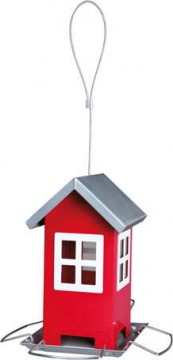 Trixie ablakos házikó madáretető (1000 ml / 20 cm | Piros)