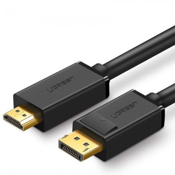 "UGREEN DP101 DisplayPort - HDMI kábel FullHD 5m (fekete) "