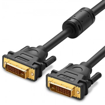 UGREEN DV101 DVI kábel (24 + 1) 2K, kétirányú, 2m (fekete)