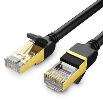 Ugreen NW107 Ethernet hálózati kábel RJ45, Cat.7, UTP, 1.5m fekete