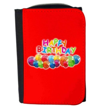 Uniszex pénztárca – Happy Birthday lufikkal (12x8,5 cm), több...