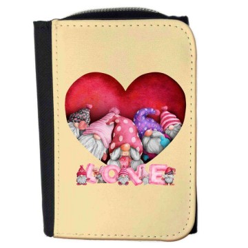 Uniszex pénztárca – Törpék szívben LOVE (12x8,5 cm), több...