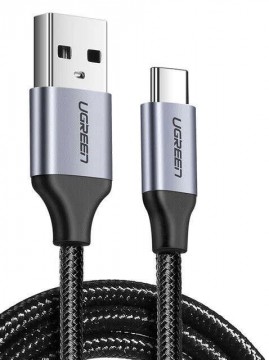 USB-USB-C QC3.0 UGREEN kábel 0,25 m alumínium csatlakozóval...
