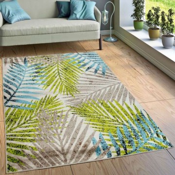 “Városi Dzsungel” szőnyeg bézs-szürke-kék, 120×170-es...