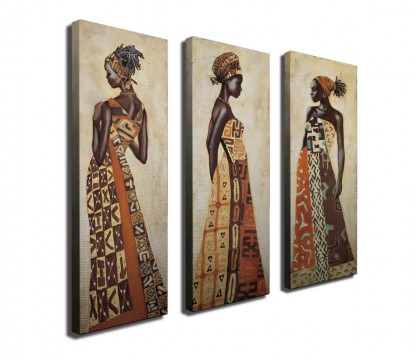 Vászon dekor falikép 3 darab
