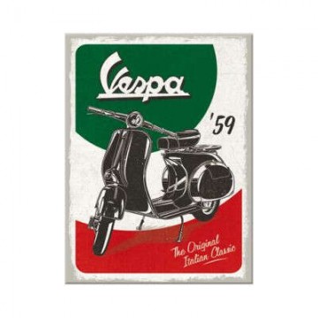Vespa - The Italian Classic - Hűtőmágnes