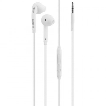 Vezetékes sztereó fülhallgató, 3,5 mm jack, Samsung, fehér,...