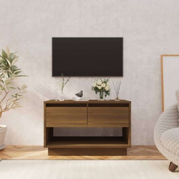vidaXL barna tölgy színű forgácslap TV-szekrény 70 x 41 x 44 cm