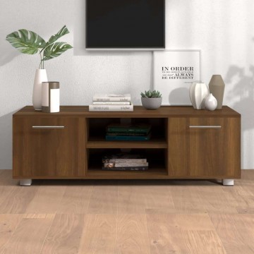 vidaXL barna tölgy színű szerelt fa TV-szekrény 110 x 40 x 35 cm