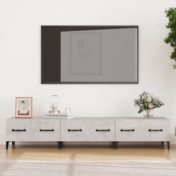 vidaXL betonszürke szerelt fa TV-szekrény 150 x 34,5 x 30 cm
