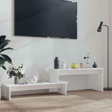 vidaXL fehér forgácslap TV-szekrény 180 x 30 x 43 cm