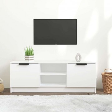 vidaXL fehér szerelt fa TV-szekrény 102x35x36,5 cm