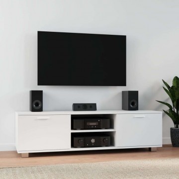 vidaXL fehér szerelt fa TV-szekrény 140 x 40,5 x 35 cm