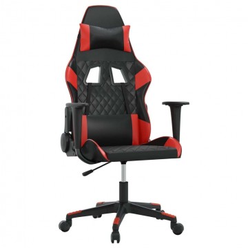 vidaXL Gamer szék - fekete-piros