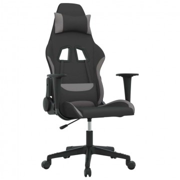 vidaXL Gamer szék - fekete-világosszürke