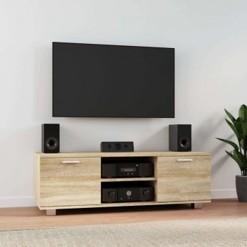 vidaXL sonoma tölgy színű szerelt fa TV-szekrény 120 x 40,5 x 35...