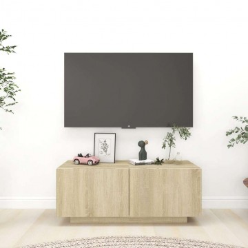 vidaXL sonoma tölgy színű TV-szekrény 100 x 35 x 40 cm