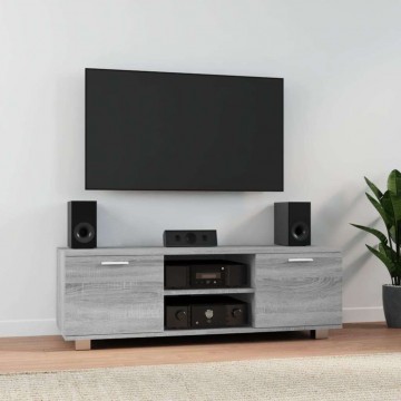 vidaXL szürke sonoma színű szerelt fa TV-szekrény 120 x 40,5 x 35...