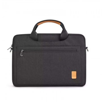 WiWU Pioneer kézi és váll laptop táska 15,6" - Fekete