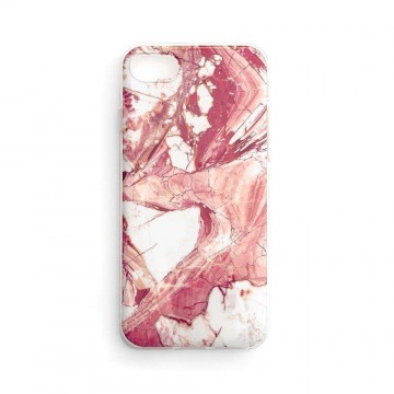 Wozinsky Marble TPU telefontok iPhone 13 mini rózsaszín