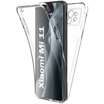 Xiaomi Mi 11 5G telefon tok, szilikon előlap+műanyag hátlap,...