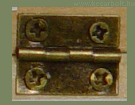 Zsanér bronz kicsi - 270fokban nyílik! 10db/csomag