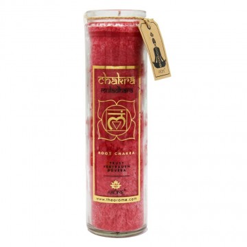 Arome Chakra Bizalom magas illatgyertya, rózsa és vanília illatú,...