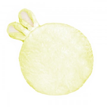 Domarex párna Soft Bunny plus, sárga, átmérője 35 cm 